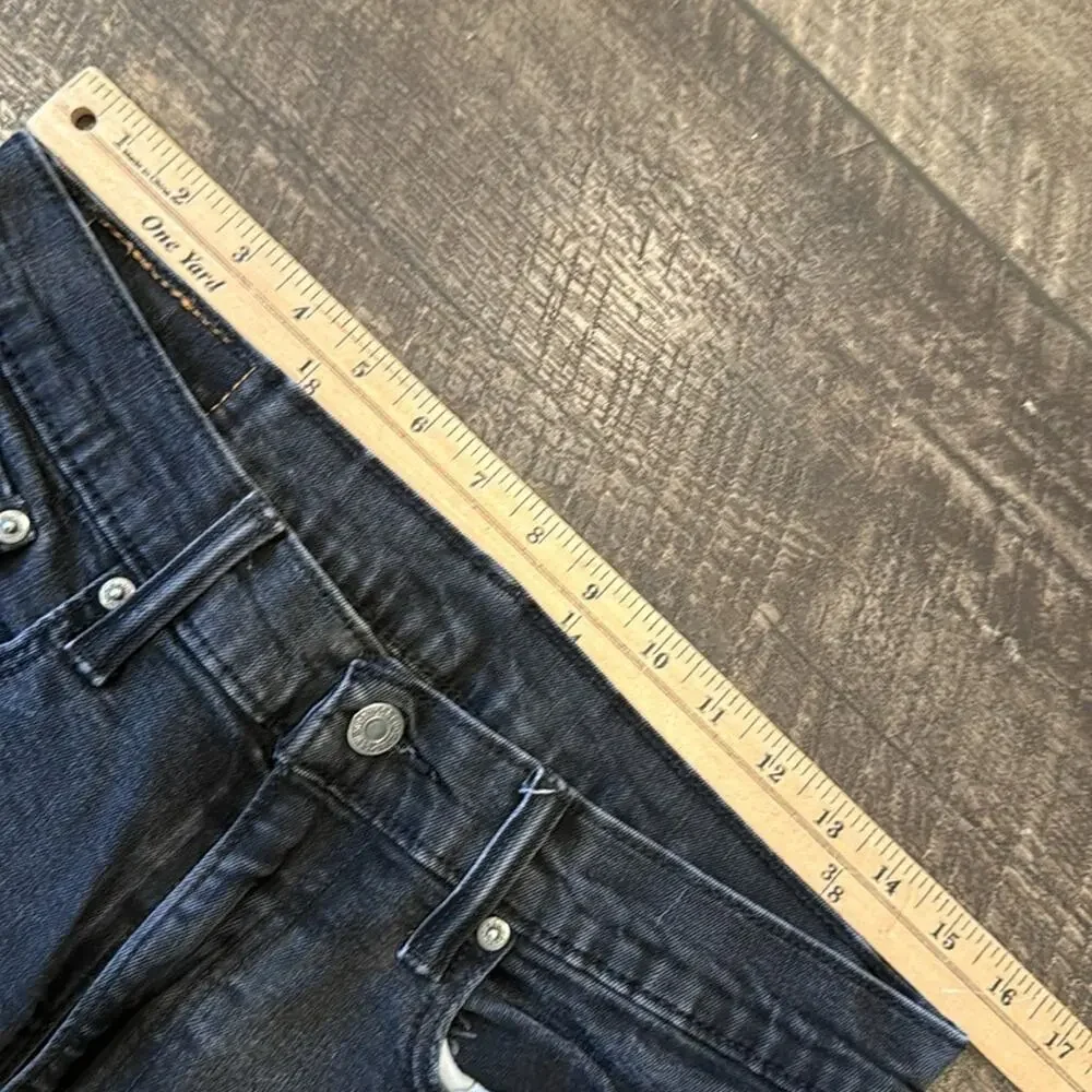 Levi's Men's 502 Taper Fit Jeans Black Wash Size 34x32